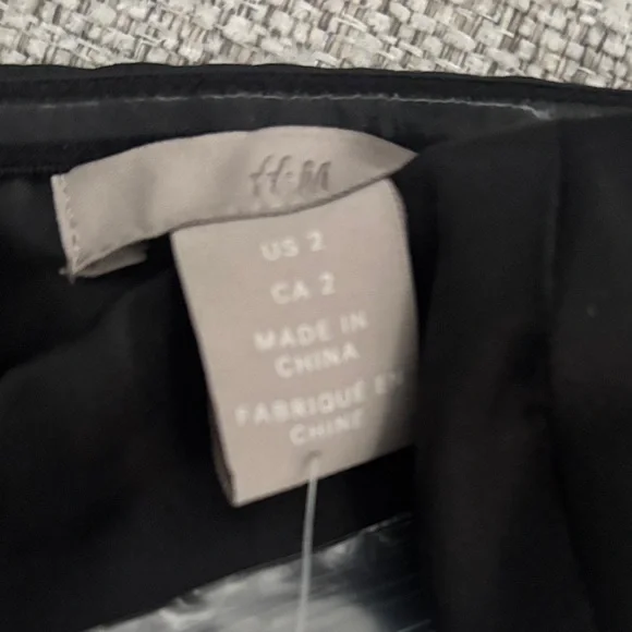 H&M Black Strapless Wide-Leg Jumpsuit - Picture 6 of 6